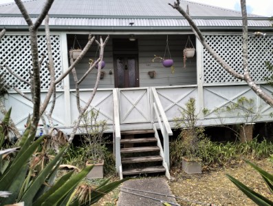 The timber house where Mum was born